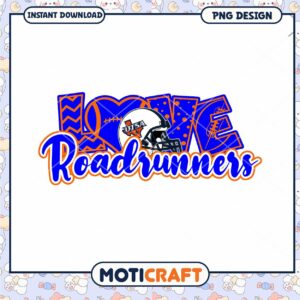 Love the Roadrunners PNG Design for Fans and Supporters