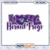 Love TCU Horned Frogs Football PNG Design Download