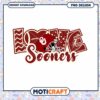 Love Sooners Football PNG Design Instant Download Art