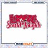 Love Scarlet Knights PNG Design for Instant Download