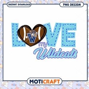 Love My Wildcats PNG Design for Instant Download Fun