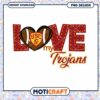 Love My Trojans USC PNG Design Instant Download Art