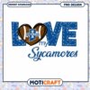 Love My Sycamores PNG Design for Sports Fans Download