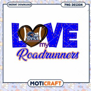 Love My Roadrunners PNG Design for Sports Fans Download