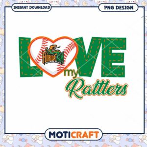 Love My Rattlers Florida A&M University PNG Design Download