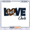 Love My Owls PNG Design for Instant Download Crafting