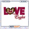 Love My Eagles Boston College PNG Instant Download Design