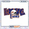 Love Lions Football PNG Design Instant Download Art