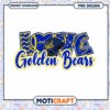 Love Golden Bears PNG Design for Football Fans Download