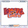 Love Gators Football PNG Design for Instant Download
