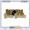 Love Demon Deacons PNG Design for Sports Fans Download
