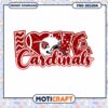 Love Cardinals PNG Football Design