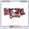 Love Bears PNG Design Football Themed Printable Art