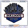 Louisiana Tech Bulldogs PNG Design Instant Download Art