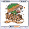 Longhorns Baseball PNG Design for Instant Download