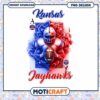 Kansas Jayhawks Football PNG Design Instant Download