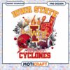 Iowa State Cyclones Football PNG Design Instant Download