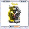 Iowa Hawkeyes Football Player PNG Digital Download Art