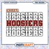 Indiana Hoosiers Sports Team PNG Design Instant Download