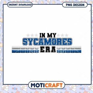 In My Sycamores Era PNG Design Instant Download Art