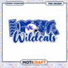 I Love Wildcats Kentucky PNG Instant Download Design