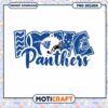 I Love Panthers Football PNG Design Instant Download Art