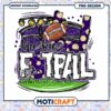 Huskies Football PNG Design for Instant Download Print