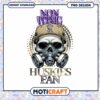 Huskies Fan Non Toxic Skull Design PNG Instant Download