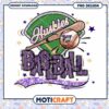 Huskies Baseball PNG Design for Instant Download Print