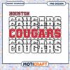 Houston Cougars PNG Design Instant Download for Fans
