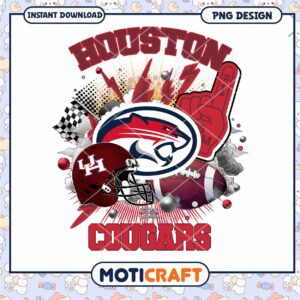 Houston Cougars Football PNG Download Graphic Design