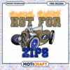 Hot for Zips Retro Car PNG Design Instant Download Art