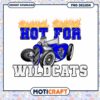 Hot for Wildcats Vintage Car PNG Instant Download Design