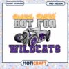 Hot for Wildcats Classic Car PNG Design Instant Download