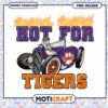 Hot For Tigers Vintage Car PNG Design Instant Download