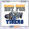 Hot for Tigers Vintage Car PNG Design Downloadable Art