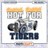 Hot for Tigers Vintage Car PNG Design for Download