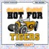 Hot for Tigers Vintage Car PNG Design Download 45x45