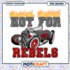 Hot for Rebels Retro Car PNG Instant Download Design