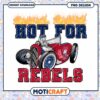 Hot for Rebels Car Design PNG Instant Download Art