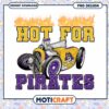 Hot for Pirates Vintage Car PNG Design Downloadable Art