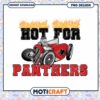Hot for Panthers Retro Car PNG Design Instant Download