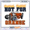 Hot for Orange Vintage Car PNG Graphic Design Download