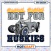 Hot for Huskies Retro Car PNG Design Download Online