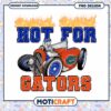 Hot for Gators Vintage Car PNG Design Downloadable Art