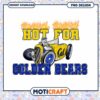 Hot for Golden Bears Vintage Car PNG Design Download