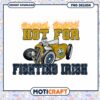 Hot for Fighting Irish Vintage Car Design PNG Download