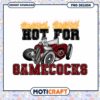 Hot for Gamecocks Retro Car PNG Design Instant Download