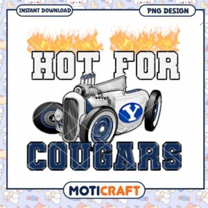 Hot for Cougars PNG Design for Instant Download популярный