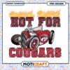 Hot for Cougars Vintage Car PNG Design Downloadable Art